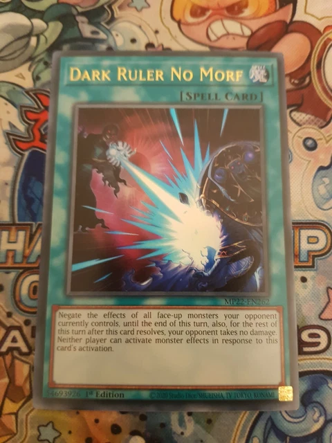 YU-GI-OH! DARK RULER No More MP22-EN262 1st Edition Ultra Rare Misprint ...