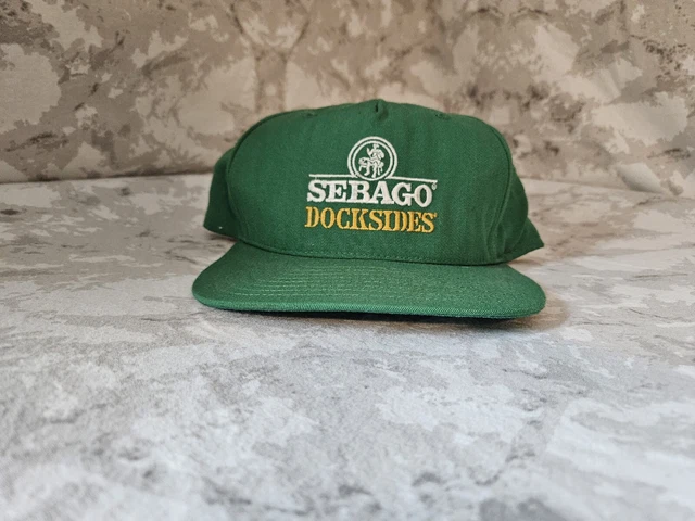 Sebago Vintage Strapback Cap Hat New Era Dupont Visor Pro Model Size S/M