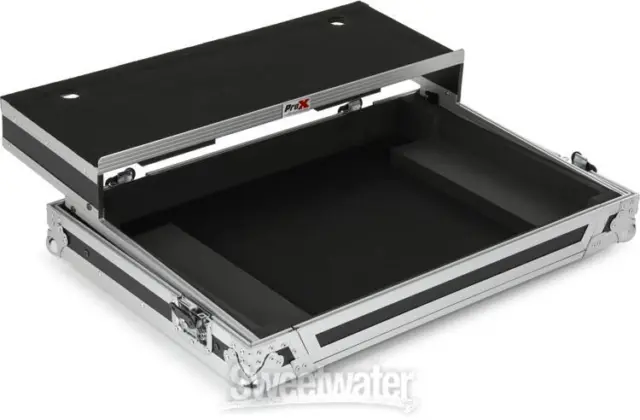 ProX XS-UXXLT Universal Flight Case for DJ Controllers with Sliding Laptop Shelf