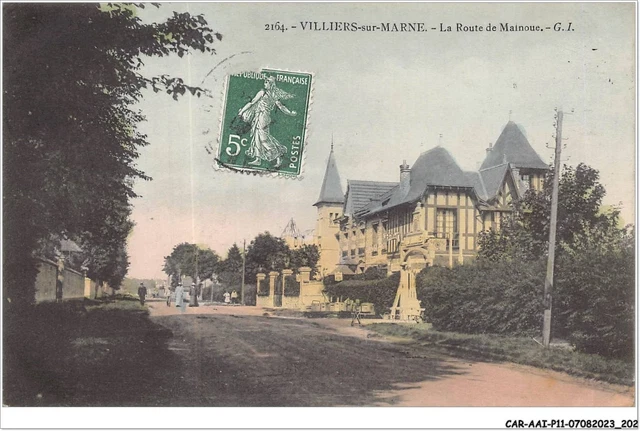 CAR-AAIP11-94-1081 - VILLIERS SUR MARNE - La route de Mainoue
