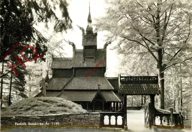 Picture Postcard, Fantoft Stavkirke