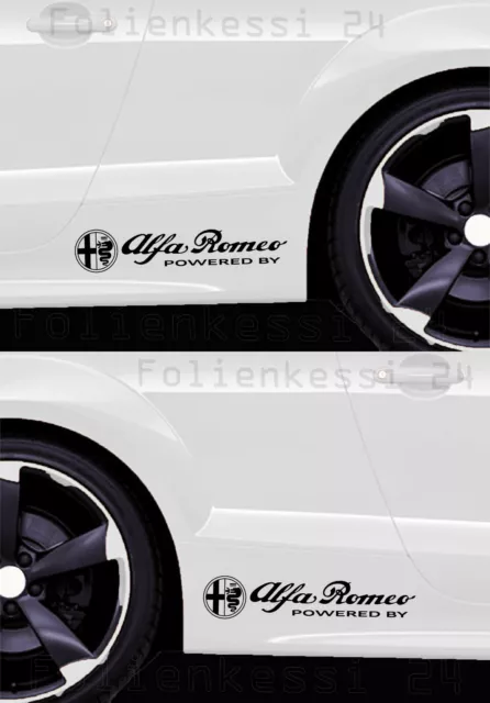 Aufkleber Alfa Romeo 159 serie 1 Carbon-Look Abziehbild  Zwei-Zonen-Klimaanlage
