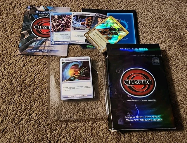 CHAOTIC TRADING CARD Game 3 Silent Sands 1st Ed Booster Packs 1 Bonus Rare  Card $38.48 - PicClick CA