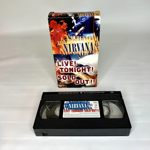 ニルヴァーナ ライブ!トゥナイト! 中古VHSビデオ　NIRVARNA LIVE ニルヴァーナ ライブ!トゥナイト! 中古VHSビデオ NIRVARNA LIVE