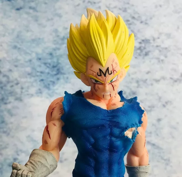 Action Figure Dragon Ball Z Majin Vegeta S.S. 20cm STATUA DA COLLEZIONE Anime