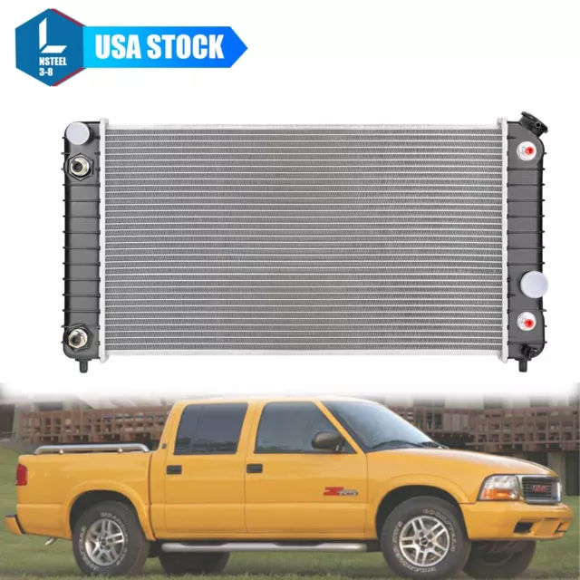 Radiator Replacement for 96-04 GMC Sonoma Jimmy Chevrolet S10 Blazer 4.3L V6