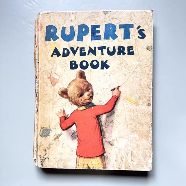 BUY NOW - RARE Rupert Bear 🐻Annual Original 1940 - Good Condition