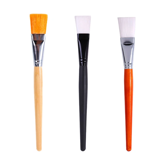 3 Pcs Face Mask Brushes Sleeping Facial Cream Applicator Tool Self Made