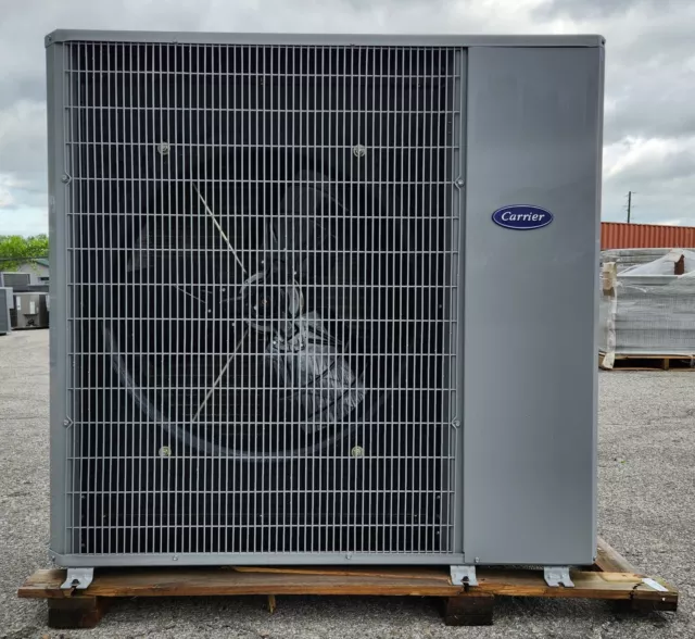 Carrier 25Hha448A500 Commercial Grade 4Ton 208/230 3Phase Horizontal  Heat Pump