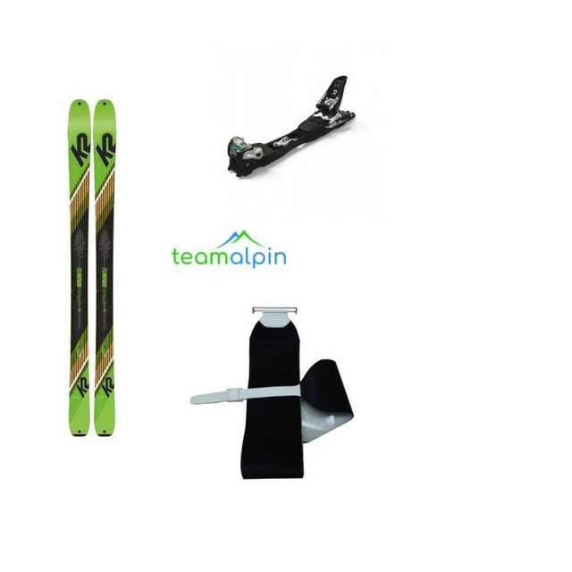 K2 Wayback 88 Tourenski Skitourenski  im Set mit Bindung Marker F10