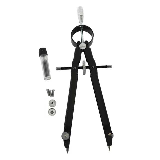 Professioneller Kompass, Kompass-Geometrie-Set Schloss, Mathematik- und Prä9958