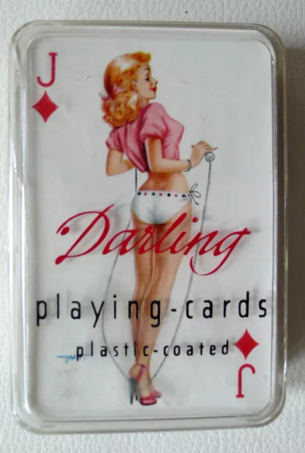 Kartenspiel Pin-up Girls 50-60er Jahre, Komplett, Hersteller Joker Schutzmarke