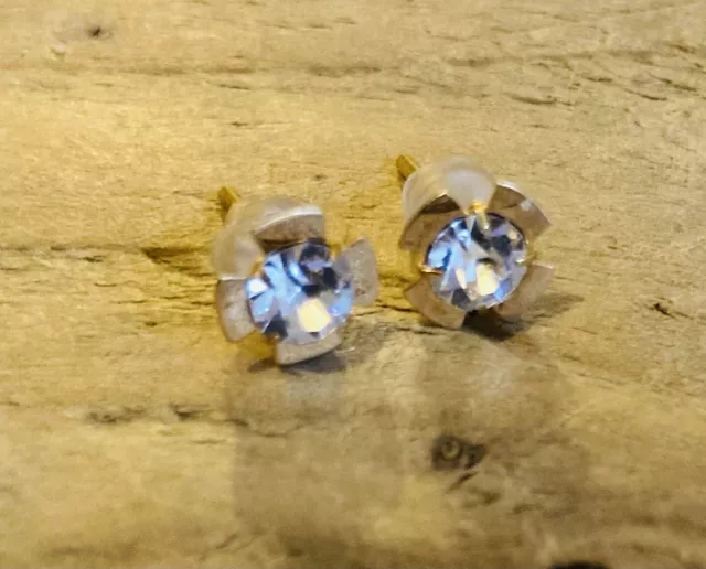 STERLING SILVER SWAROVSKI Earrings Kiera Couture Cubic Zirconia
