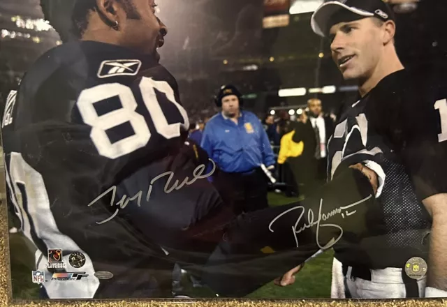 Jerry Rice  Rich Gannon Steiner COA Autograph Signed 16x20 Autograph Raiders