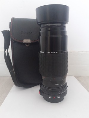 Filtre cokin 52mm LINEAR POLA & SIGMA 75-210 mm Objectif f/3.5-4.5 CANON FD. 