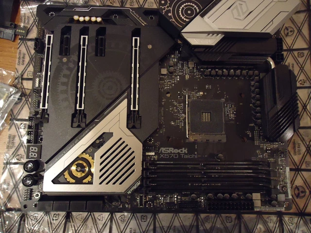 ASROCK X570 TAICHI AM4 High Spec Ryzen Motherboard £199.95 - PicClick UK