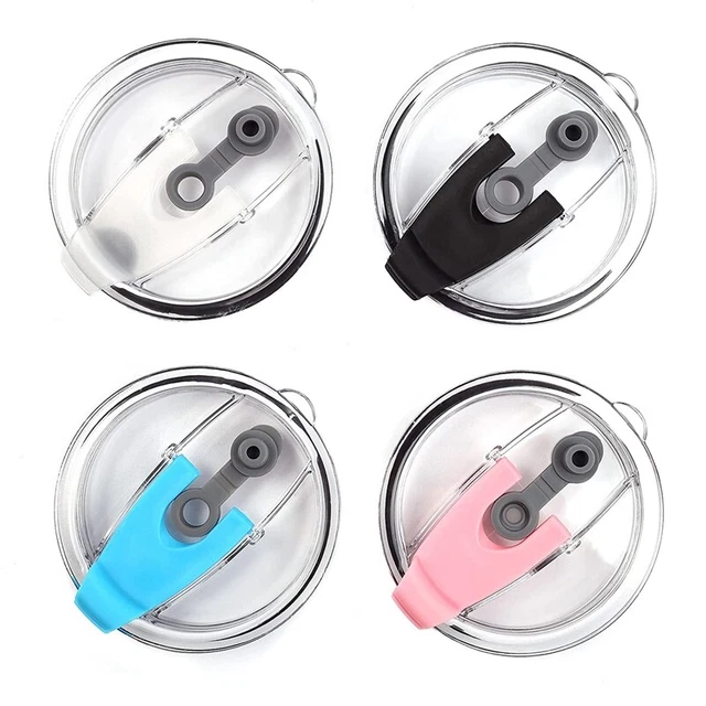 Paquete de 4 piezas de accesorios de taza de 20 oz tapa, a prueba de fugas, cubierta de vasos B7H1