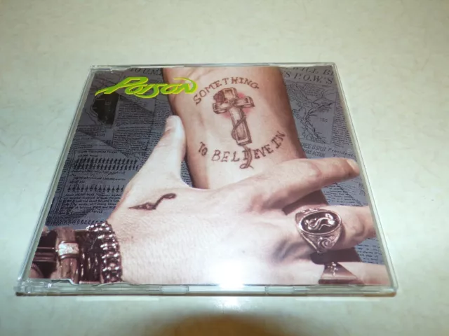 Poison : Something To Believe In  3 Track Cd Single