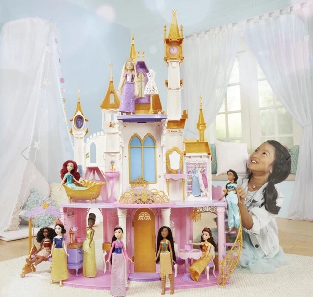 DISNEY PRINCESS ULTIMATE celebration castle playset dolls not included