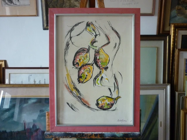 Attilio Alfieri natra morta 35 x 50