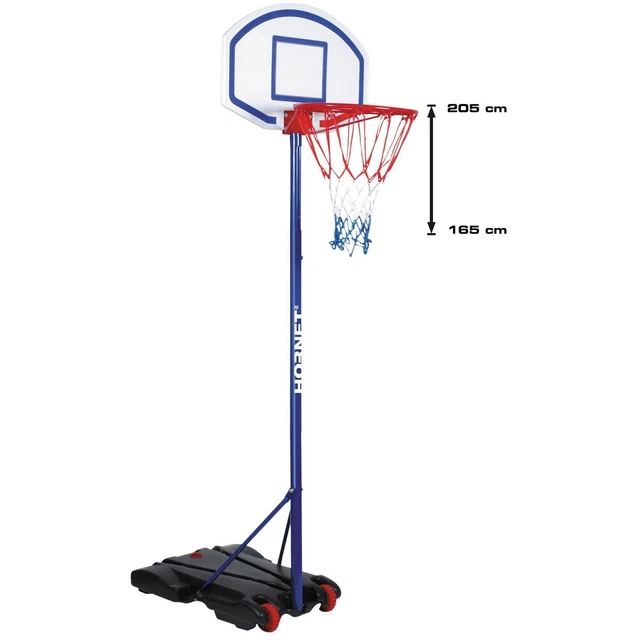 HUDORA Basketballständer Basketballkorb Hornet höhenverst. 165 - 205 cm 71622
