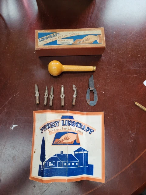 De Colección - Perrys Linocraft - Juego De Cortadores De Lino N.o 2