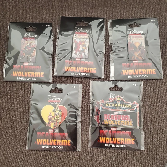 D23 2024 DSSH Deadpool And Wolverine Pin Store Hollywood Set IN HAND LE