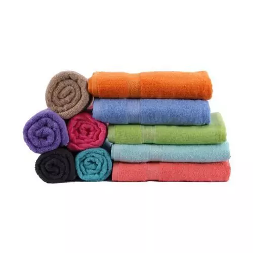 4 Pack Luxury  Combed Cotton Bath Towels Set 27"x54" 500 GSM Highly Absorbent