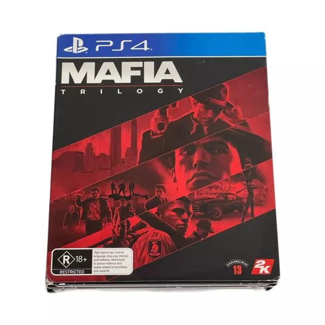 Mafia Trilogy PS4 All Definitive EditionsBrand New factory Sealed  PlayStation 4