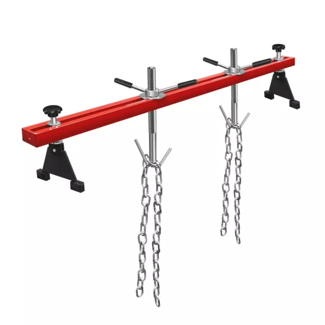 Flexzion Engine Support Bar - 1100 Lbs Transverse Engine Hoist Bar with Dual & 2