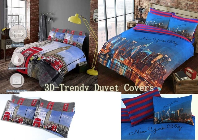 3D London 2021 Steve Read Bedding Bed Pillowcases Quilt