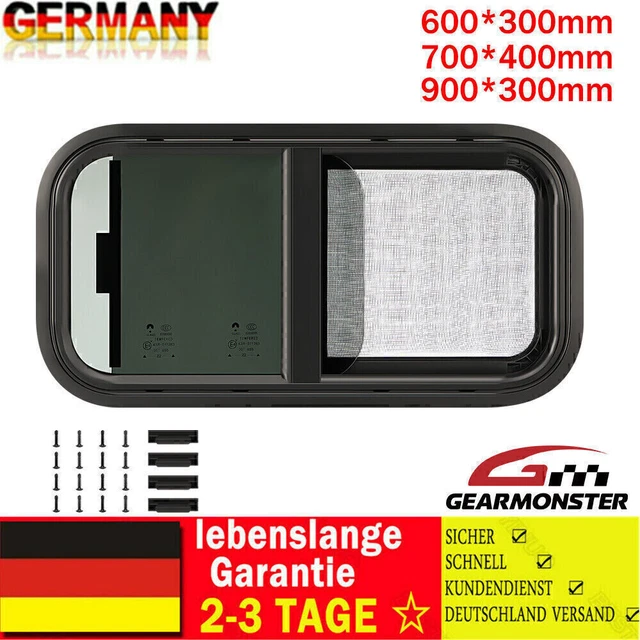 LEEAMHOME Wohnwagen Schiebefenster 450x500mm - Ausstellfenster Für Wohnmobil