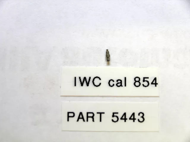 IWC cal  854  tirette screw part 5443