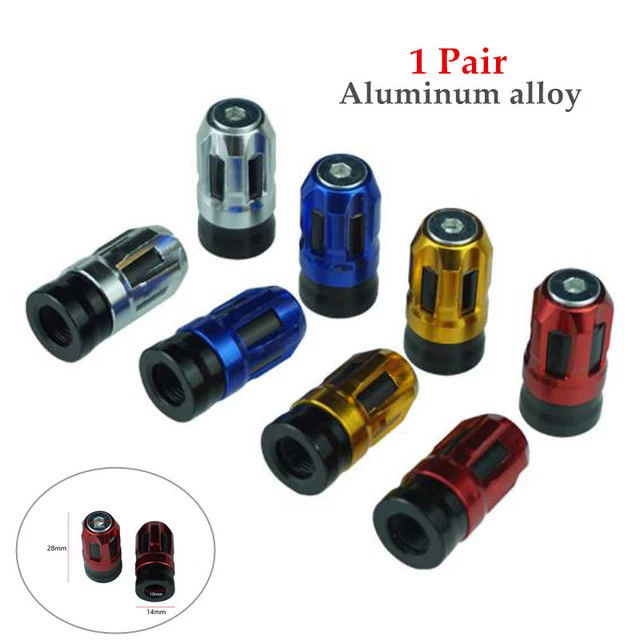 2PCS Motorcycle Bicycle Car Aluminum Wheel Tire Universal Valve Cap Tyre Cover