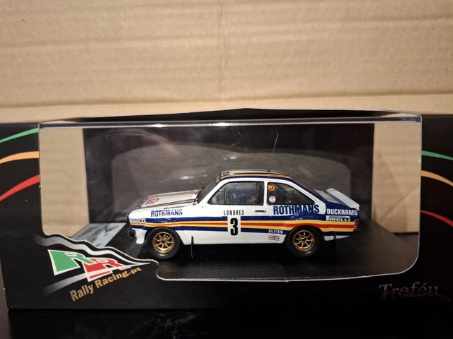 Coche miniatura Audi Quattro 1/43 Trofeu Safari Rallye Mouton-Pons 1983 - Coches-miniaturas.es