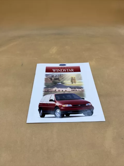 1997 Ford Windstar Dealer Showroom Sales Brochure Catalog Guide Booklet
