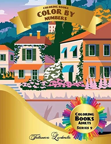 Colouring Books By Numbers For Adults
