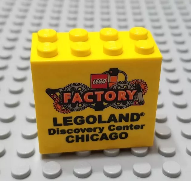 LEGO DUPLO YELLOW 2x4x3 Chicago Legoland Discovery Center Promo Brick