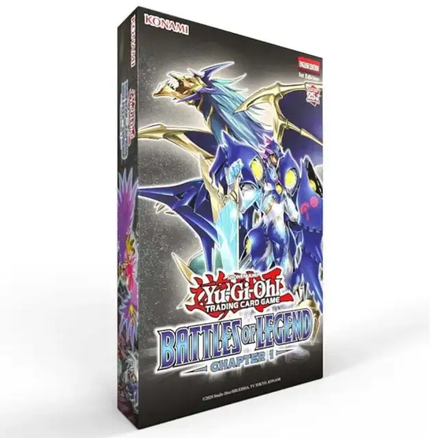 YuGiOh Battles of Legend: Chapter 1 : Sealed Box: 1st Edition: TCG Booster Packs
