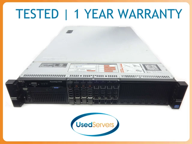 Dell Poweredge R720| 2x E5-2650v2 2.6GHZ=16Core| 384GB| 4x1.2TB SAS 10K| H710P