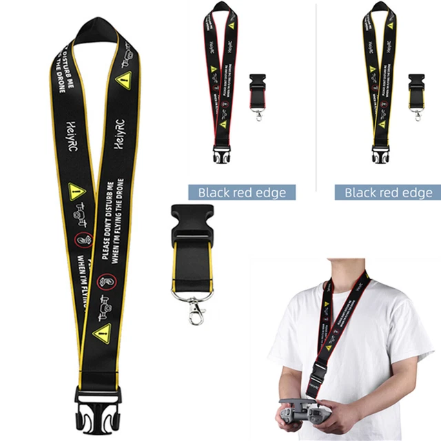 Adjustable Warning Neck Strap Belt Lanyard for DJI FPV Drone Transmitter Safety