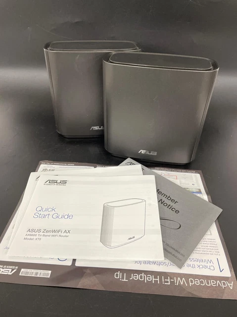 ASUS ZENWIFI AC Whole-Home Tri-Band Mesh System (CT8 2 Pack Charcoal ...