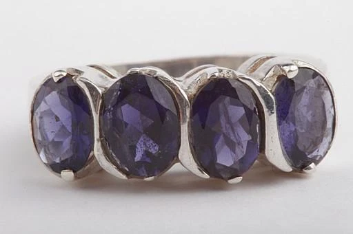 Tansanit Ring Silber 925 Größe 54 #