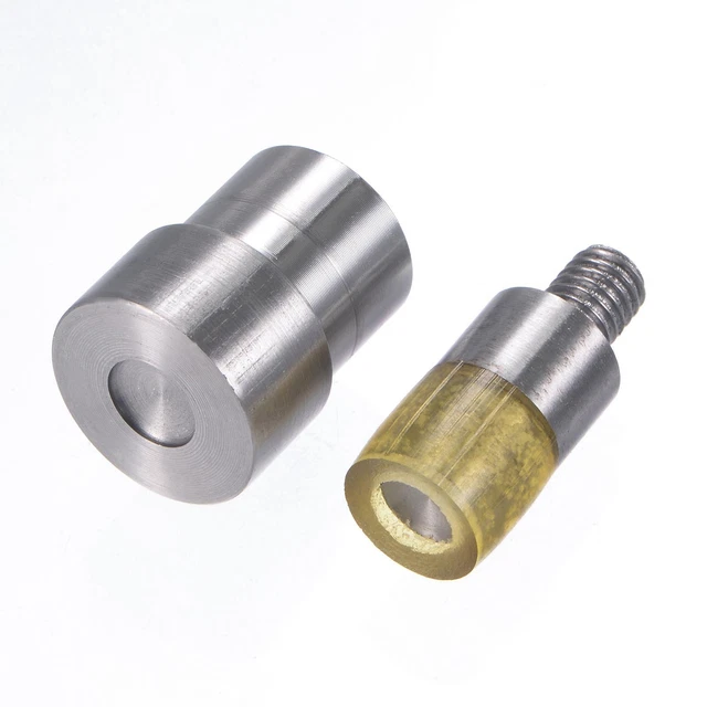Carbonio Acciaio e Gomma 9mm Rivetto Setter Punzone Dadi Fissaggio Attrezzo Set