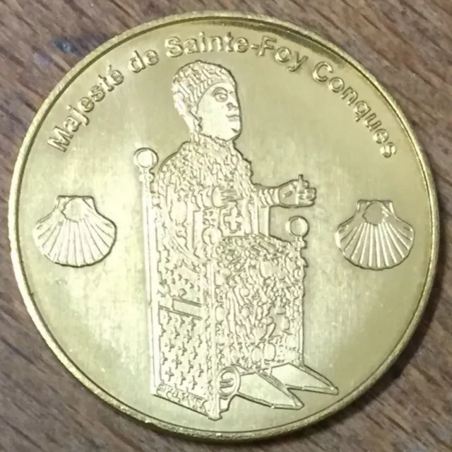 12 Conques Abbaye Martineau Pas Monnaie De Paris Jeton Touristique Tokens Medals