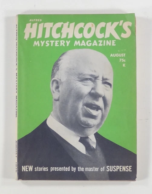 1975 AUG ALFRED HITCHCOCK'S MYSTERY MAGAZINE crime & suspense short