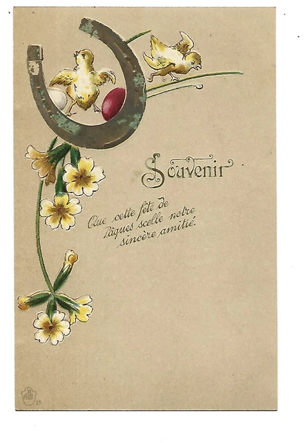 CPA 1900 Fantaisie - Jeune Fille Au Panier De Poussins - Carte Postale Ancienne - DND - Couleur