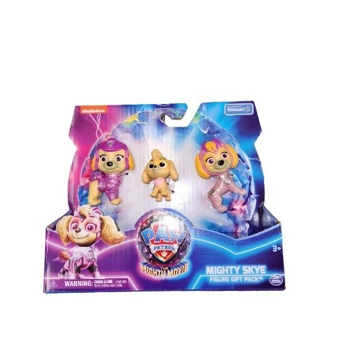 PAW PATROL THE Mighty Movie Mighty Skye Figure Gift Set NEW 2023 £22.84