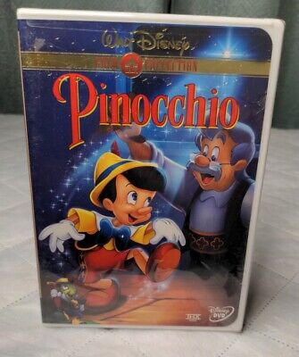 PINOCCHIO (1940) DVD, 1999 Walt Disney Gold Classic Collection New Sealed
