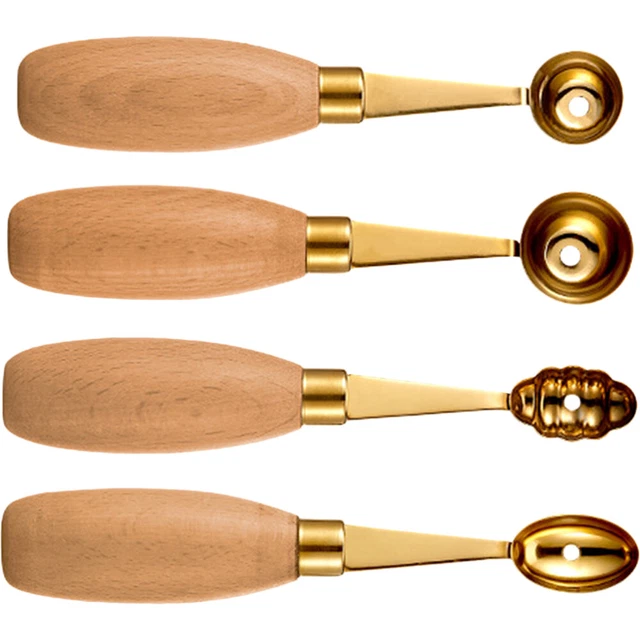 4 Pcs Cuillère De Cuisine Cuillère À Creuser Des Fruits Biscuits Au Muffin